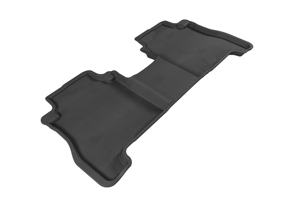 3D MAXpider KAGU Floor Mat for 2007-2012 HYUNDAI SANTA FE  - BLACK - 2ND ROW - L1HY04021509 [2023 2022]