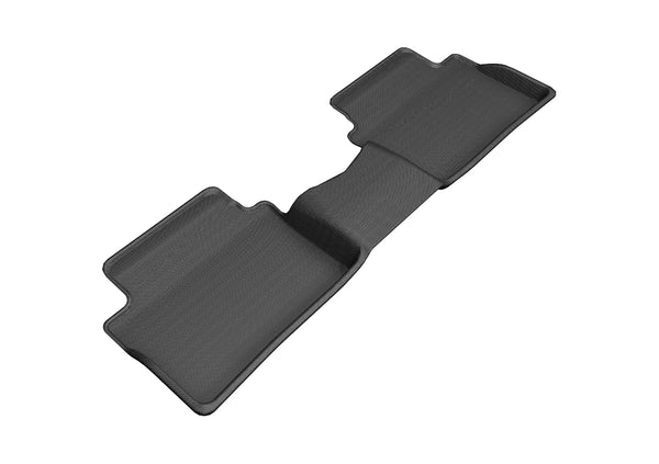 3D MAXpider KAGU Floor Mat for 2019-2021 HYUNDAI VELOSTER  - BLACK - 2ND ROW - L1HY08921509 [2022 2021 2020 2019 2018 2017 2016 2015 2014]