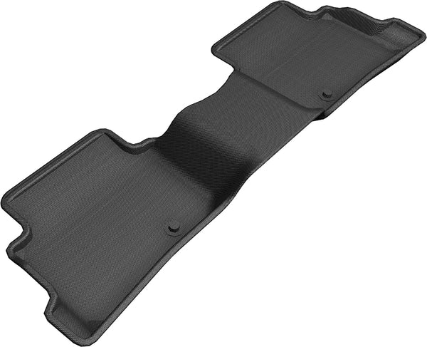 3D MAXpider KAGU Floor Mat for 2019-2023 HYUNDAI KONA ELECTRIC  - BLACK - 2ND ROW - L1HY09121509 [2019 2018 2017 2016 2015]