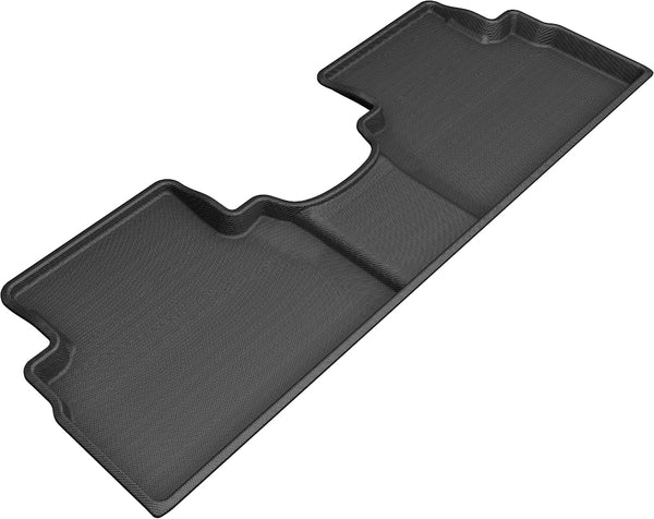 3D MAXpider KAGU Floor Mat for 2019-2023 HYUNDAI SANTA FE  - BLACK - 2ND ROW - L1HY09321509 [2023 2022 2021 2020]