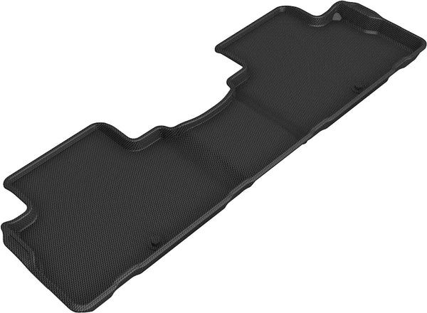 3D MAXpider KAGU Floor Mat for 2020-2023 HYUNDAI PALISADE  - BLACK - 2ND ROW - L1HY10021509 [2024 2023 2022 2021 2020]