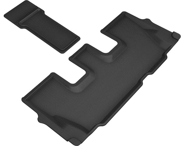 3D MAXpider KAGU Floor Mat for 2020-2023 HYUNDAI PALISADE  - BLACK - 3RD ROW - L1HY10131509 [2023 2022]