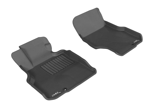 3D MAXpider KAGU Floor Mat for 2006-2010 INFINITI M35  - BLACK - 1ST ROW - L1IN01411509 [2015 2014 2013 2012 2011 2010]