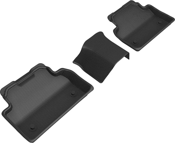 3D MAXpider KAGU Floor Mat for 2018-2023 JAGUAR E-PACE  - BLACK - 1ST ROW - L1JG01321509 [2013 2012 2011 2010 2009 2008 2007]