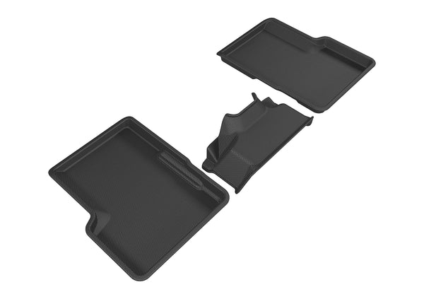 3D MAXpider KAGU Floor Mat for 2015-2023 JEEP RENEGADE  - BLACK - 2ND ROW - L1JP01321509 [2021 2020 2019 2018 2017 2016 2015]