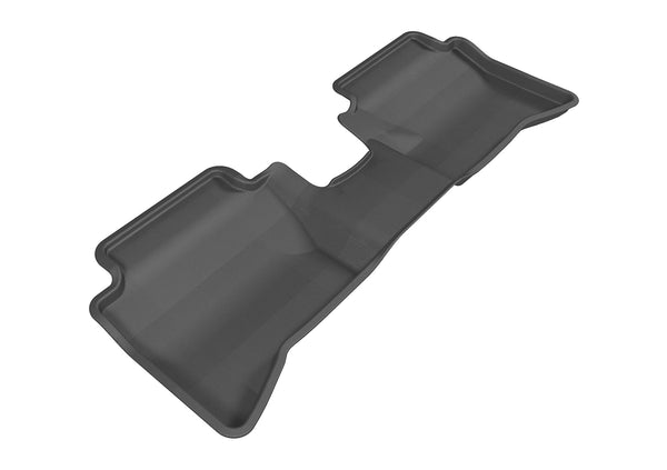 3D MAXpider KAGU Floor Mat for 2012-2013 KIA RIO/ RIO5  - BLACK - 2ND ROW - L1KA01421509 [2024 2023 2022 2021 2020]