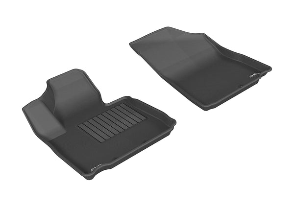 3D MAXpider KAGU Floor Mat for 2014-2015 KIA SORENTO  - BLACK - 1ST ROW - L1KA01611509 [2024 2023 2022 2021]