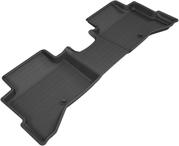 3D MAXpider KAGU Floor Mat for 2017-2022 KIA NIRO  - BLACK - 2ND ROW - L1KA04421509 [2024 2023 2022 2021 2020 2019 2018 2017 2016]