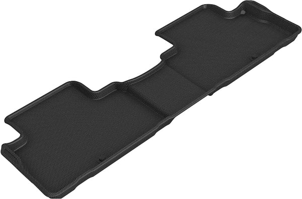 3D MAXpider KAGU Floor Mat for 2020-2024 KIA TELLURIDE  - BLACK - 2ND ROW - L1KA05121509 [2023 2022]