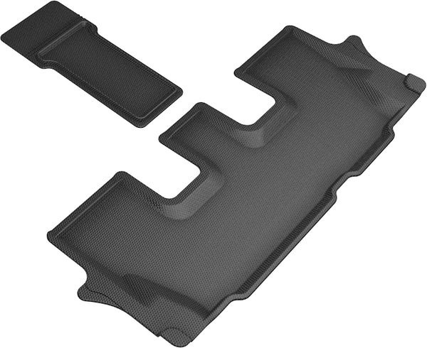 3D MAXpider KAGU Floor Mat for 2020-2024 KIA TELLURIDE  - BLACK - 3RD ROW - L1KA05131509 [2023 2022]