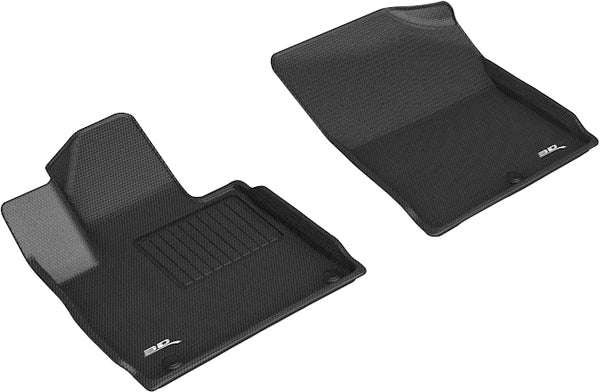 3D MAXpider KAGU Floor Mat for 2021-2023 KIA SORENTO  - BLACK - 1ST ROW - L1KA05811509 [2015 2014 2013 2012]