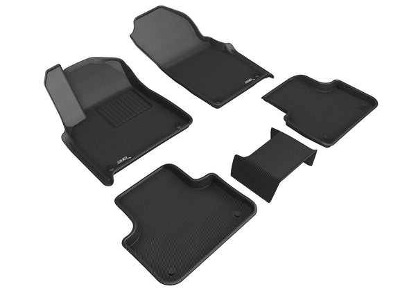 3D MAXpider KAGU Floor Mat for 2019-2023 LAMBORGHINI URUS  - BLACK - 1ST ROW 2ND ROW - L1LB00001509 [2023 2022 2021 2020 2019 2018 2017 2016]