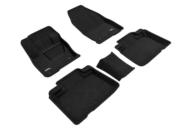 3D MAXpider ELEGANT Floor Mat for 2016-2022 LINCOLN NAUTILUS / MKX  - BLACK - 1ST ROW 2ND ROW - L1LC00804709 [2013 2012 2011 2010 2009 2008]