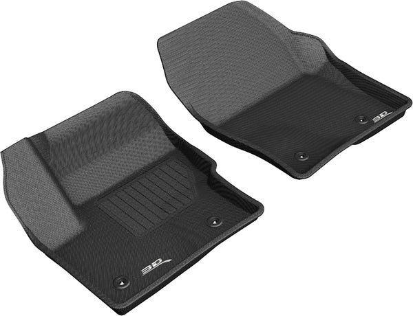 3D MAXpider KAGU Floor Mat for 2017-2019 LINCOLN MKC  - BLACK - 1ST ROW - L1LC00911509 [2014 2013 2012 2011 2010 2009]