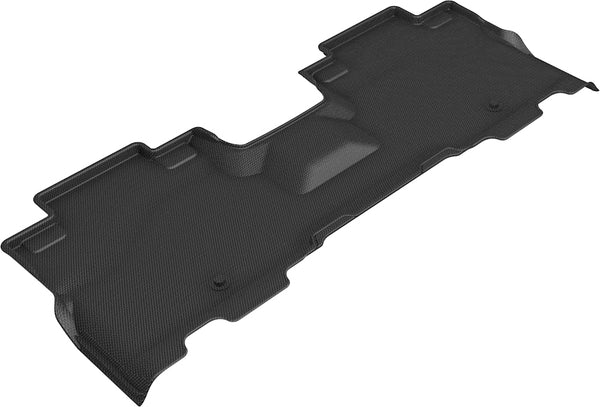 3D MAXpider KAGU Floor Mat for 2018-2024 LINCOLN/ FORD NAVIGATOR/ EXPEDITION  - BLACK - 2ND ROW - L1LC01221509 [2013]