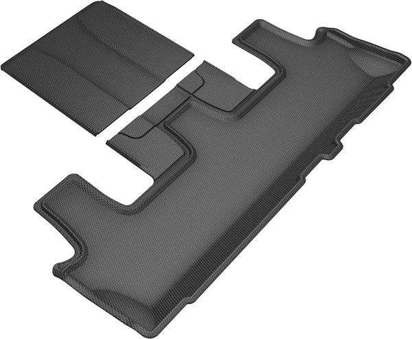 3D MAXpider KAGU Floor Mat for 2018-2024 LINCOLN/ FORD NAVIGATOR/ EXPEDITION  - BLACK - 3RD ROW - L1LC01231509 [2013]