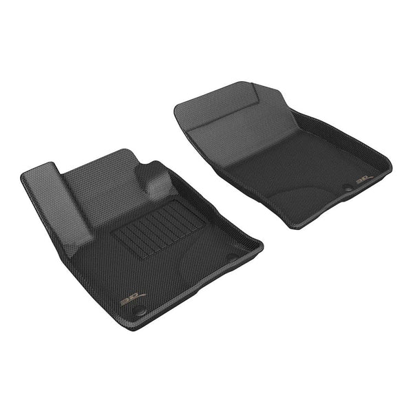 3D MAXpider KAGU FLOOR MAT for 2020-2023 LINCOLN CORSAIR  - BLACK - 1ST ROW - L1LC01611509 [2020 2019 2018 2017 2016 2015 2014 2013]