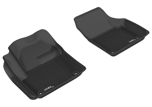 3D MAXpider KAGU Floor Mat for 2015-2019 LAND ROVER DISCOVERY SPORT  - BLACK - 1ST ROW - L1LR02011509 [2015 2014 2013 2012 2011 2010 2009 2008 2007 2006 2005 2004]