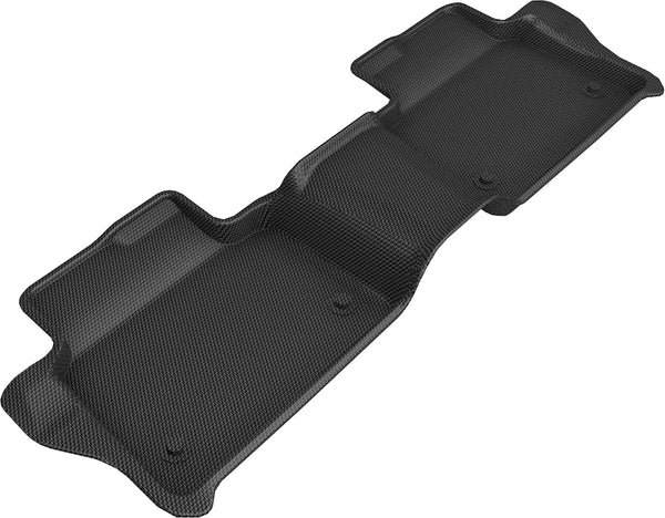 3D MAXpider KAGU Floor Mat for 2020-2023 LAND ROVER DISCOVERY SPORT  - BLACK - 2ND ROW - L1LR02821509 [2023 2022 2021 2020 2019 2018 2017 2016]