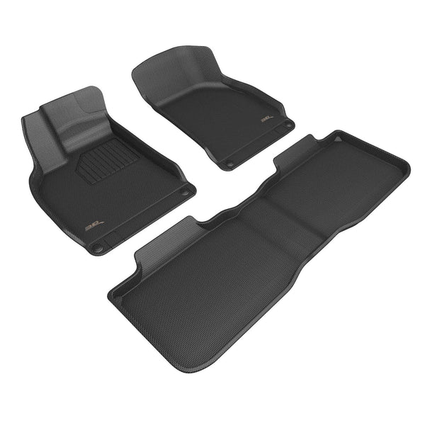 3D MAXpider KAGU Floor Mat for 2022-2023 LUCID  AIR TOURING  - BLACK - 1ST ROW 2ND ROW  - L1LU00101509 [2019 2018 2017 2016 2015 2014 2013]