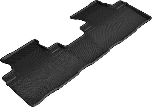 3D MAXpider KAGU Floor Mat for 2018-2022 LEXUS RXL  - BLACK - 2ND ROW - L1LX06021509 [2014 2013 2012 2011 2010]