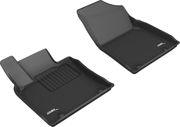 3D MAXpider KAGU Floor Mat for 2019-2024 LEXUS ES  - BLACK - 1ST ROW - L1LX06311509 [2017 2016 2015 2014 2013 2012]