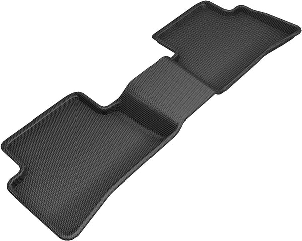 3D MAXpider KAGU Floor Mat for 2019-2024 LEXUS UX  - BLACK - 2ND ROW - L1LX06621509 [2019 2018 2017 2016 2015]