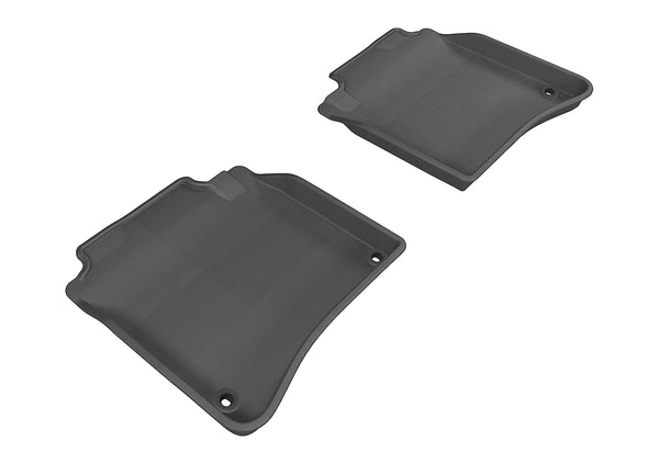 3D MAXpider KAGU Floor Mat for 2014-2020 MERCEDES-BENZ S-CLASS SEDAN (W222) W222 - BLACK - 2ND ROW - L1MB04621509 [2014 2013 2012]