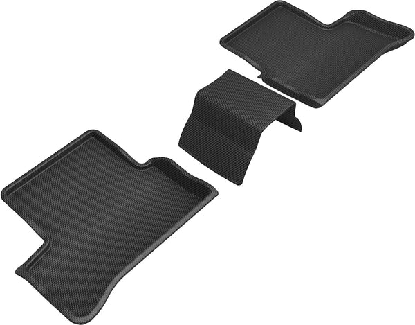 3D MAXpider KAGU Floor Mat for 2020-2023 MERCEDES BENZ A-CLASS / CLA-CLASS  - BLACK - 2ND ROW - L1MB11221509 [2023 2022 2021]