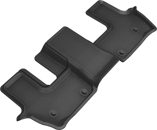 3D MAXpider KAGU Floor Mat for 2021-2024 MERCEDES-BENZ GLS-CLASS  - BLACK - 3RD ROW - L1MB13031509 [2008 2007 2006 2005 2004 2003]