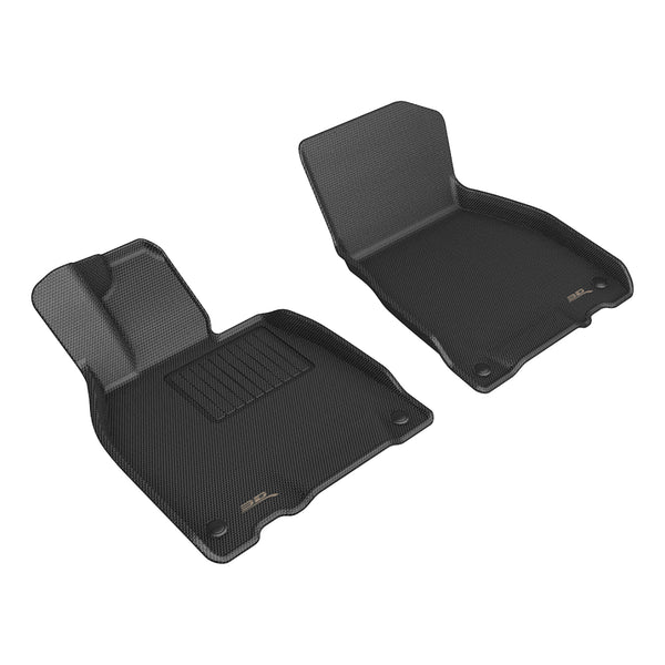 3D MAXpider KAGU Floor Mat for 2023-2023 MERCEDES-BENZ EQE SEDAN (V295)  - BLACK - 1ST ROW - L1MB17211509 [2015 2014 2013 2012]