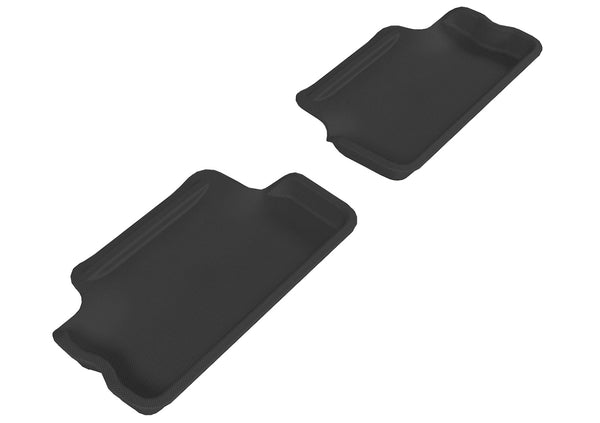 3D MAXpider KAGU Floor Mat for 2007-2013 MINI COOPER/COOPER-S  - BLACK - 2ND ROW - L1MN00221509 [2018 2017 2016 2015 2014 2013 2012]