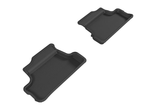 3D MAXpider KAGU Floor Mat for 2016-2024 MINI CONVERTIBLE  - BLACK - 2ND ROW - L1MN01721509 [2016 2015 2014 2013 2012]