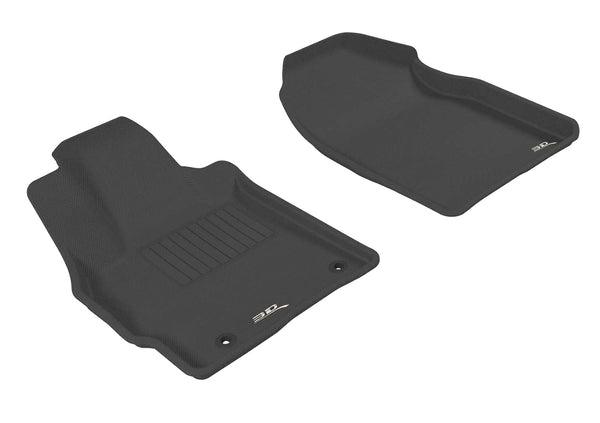 3D MAXpider KAGU Floor Mat for 2007-2012 MAZDA CX-7  - BLACK - 1ST ROW - L1MZ01611509 [2023 2022 2021 2020 2019 2018]