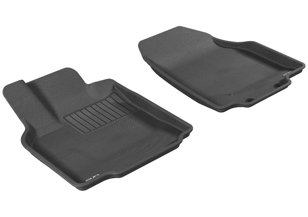 3D MAXpider KAGU Floor Mat for 2007-2015 MAZDA CX-9  - BLACK - 1ST ROW - L1MZ01711509 [2019 2018 2017 2016]