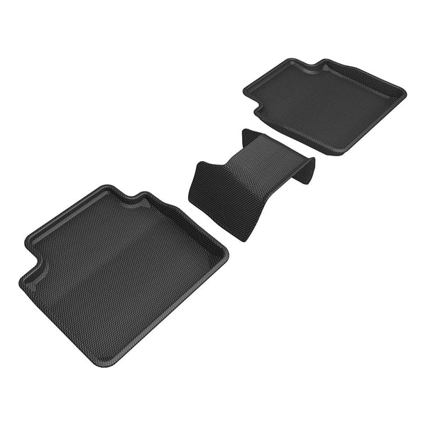 3D MAXpider KAGU Floor Mat for 2023-2024 MAZDA CX-50  - BLACK - 2ND ROW - L1MZ08121509 [2023 2022]