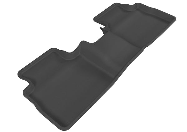 3D MAXpider KAGU Floor Mat for 2008-2013 NISSAN ROGUE  - BLACK - 2ND ROW - L1NS02921509 [2023]