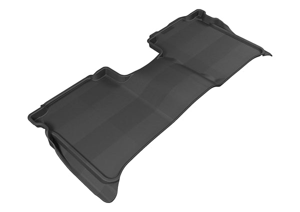 3D MAXpider KAGU Floor Mat for 2004-2015 NISSAN TITAN CREW CAB  - BLACK - 2ND ROW - L1NS06721509 [2023 2022 2021 2020 2019 2018]