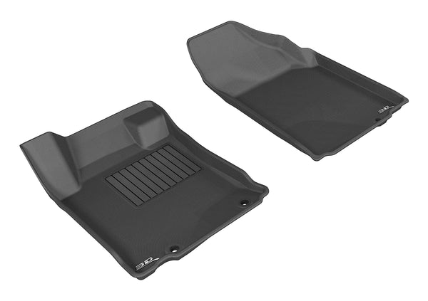 3D MAXpider KAGU Floor Mat for 2013-2015 NISSAN ALTIMA SEDAN  - BLACK - 1ST ROW - L1NS07311509 [2023 2022 2021 2020 2019]