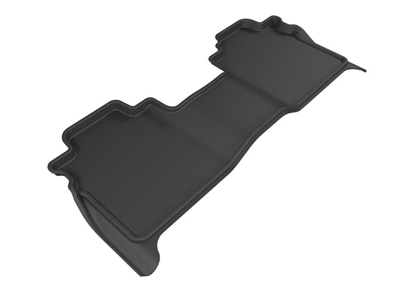 3D MAXpider KAGU Floor Mat for 2016-2023 NISSAN TITAN CREW CAB  - BLACK - 2ND ROW - L1NS08521509 [2019 2018 2017 2016 2015 2014 2013 2012 2011 2010 2009]