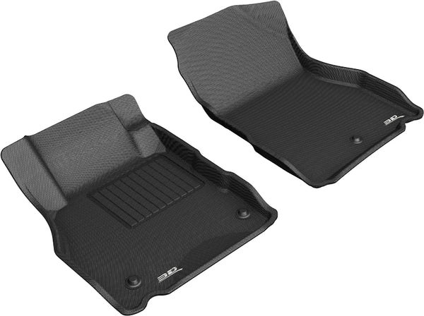 3D MAXpider KAGU Floor Mat for 2018-2023 NISSAN KICKS  - BLACK - 1ST ROW - L1NS11011509 [2023 2022 2021 2020 2019 2018]