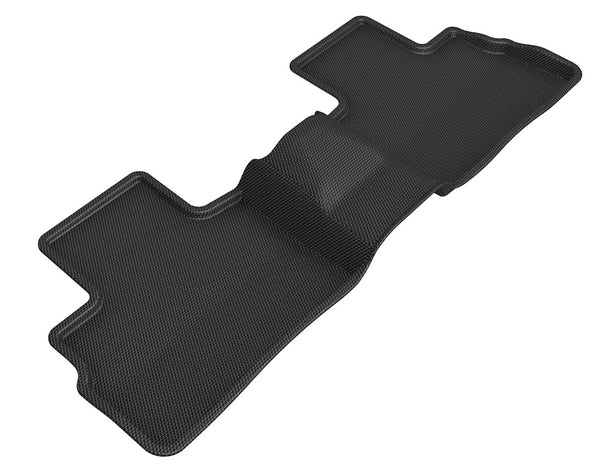 3D MAXpider KAGU Floor Mat for 2020-2021 NISSAN SENTRA  - BLACK - 2ND ROW - L1NS12121509 [2013 2012 2011 2010 2009 2008 2007]