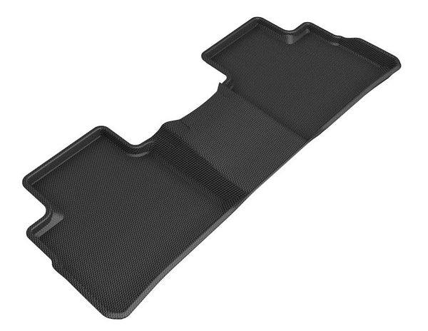 3D MAXpider KAGU Floor Mat for 2021-2022 NISSAN ROGUE  - BLACK - 2ND ROW - L1NS13621509 [2017 2016 2015 2014 2013 2012 2011 2010 2009]