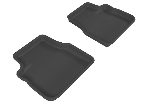 3D MAXpider KAGU Floor Mat for 2009-2014 SUBARU FORESTER  - BLACK - 2ND ROW - L1SB00321509 [2023 2022]