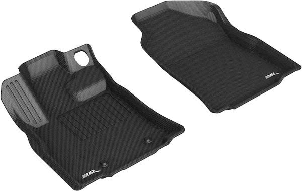 3D MAXpider KAGU Floor Mat for 2019-2023 SUBARU ASCENT  - BLACK - 1ST ROW - L1SB02611509 [2010 2009 2008 2007 2006]