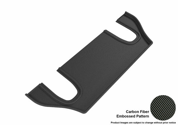 3D MAXpider KAGU Floor Mat for 2016-2021 TESLA MODEL X 6-SEAT  - BLACK - 3RD ROW - L1TL00131509 [2010 2009 2008 2007 2006 2005]