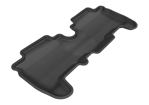 3D MAXpider KAGU Floor Mat for 2007-2014 TOYOTA YARIS HATCHBACK  - BLACK - 2ND ROW - L1TY02421509 [2021 2020 2019]