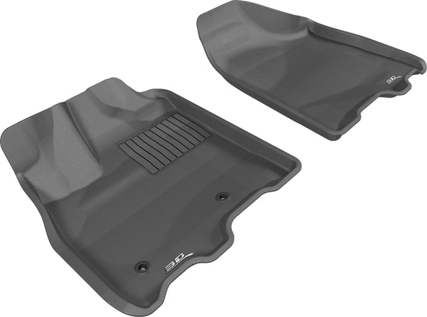 3D MAXpider KAGU Floor Mat for 2013-2020 TOYOTA SIENNA  - BLACK - 1ST ROW - L1TY13111509 [2007 2006 2005 2004 2003 2002]