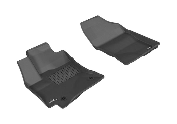 3D MAXpider KAGU Floor Mat for 2014-2019 TOYOTA COROLLA  - BLACK - 1ST ROW - L1TY13711509 [2023 2022]