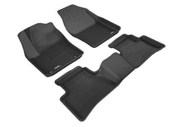 3D MAXpider KAGU Floor Mat for 2018-2022 TOYOTA C-HR  - BLACK - 1ST ROW 2ND ROW - L1TY22301509 [2019 2018 2017 2016 2015 2014 2013 2012 2011 2010 2009]